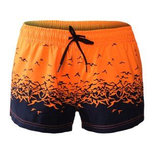 Women's Athletic or Swim Shorts With Graphic Print